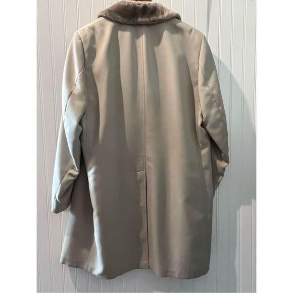 Vintage London Fog Coat Men’s 42 Long Limited Edition Faux Fur Heritage - Picture 10 of 10